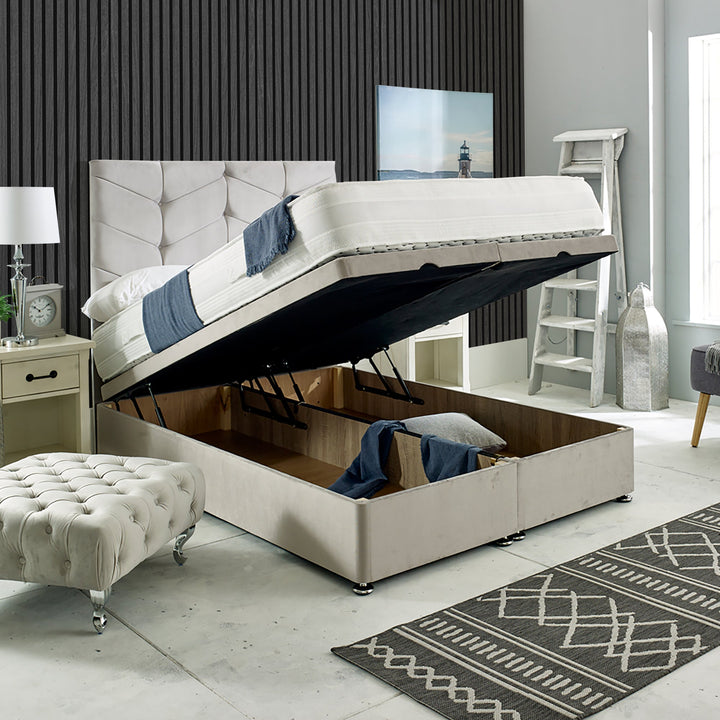 Ottoman Bed - Amelia - End Lift