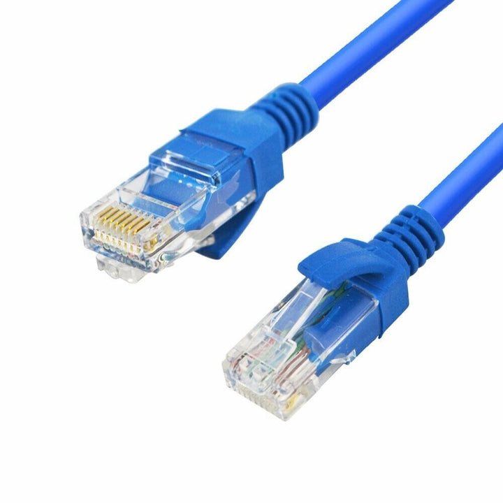 2M Cat5e RJ45 LAN Network Internet Patch Ethernet Cable (Blue)