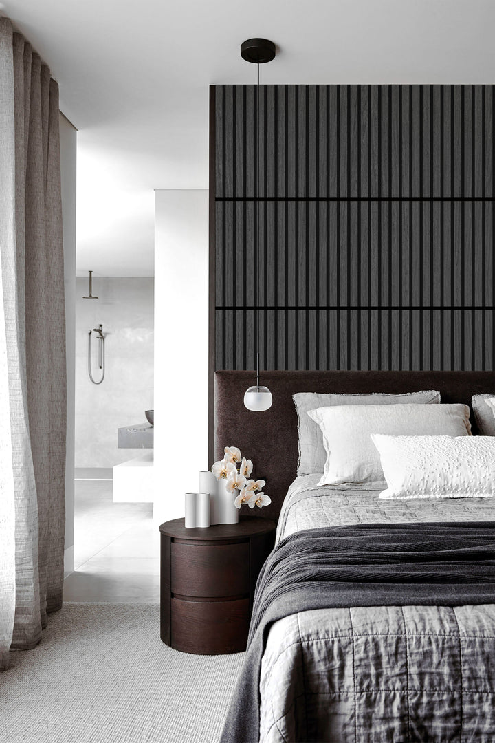 Acoustic Wood Panel - Black Oak (60x60)