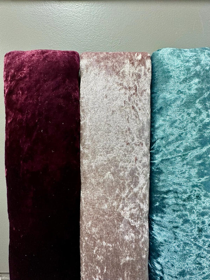 Rectangle Upholstered Panel - Crushed Velvet