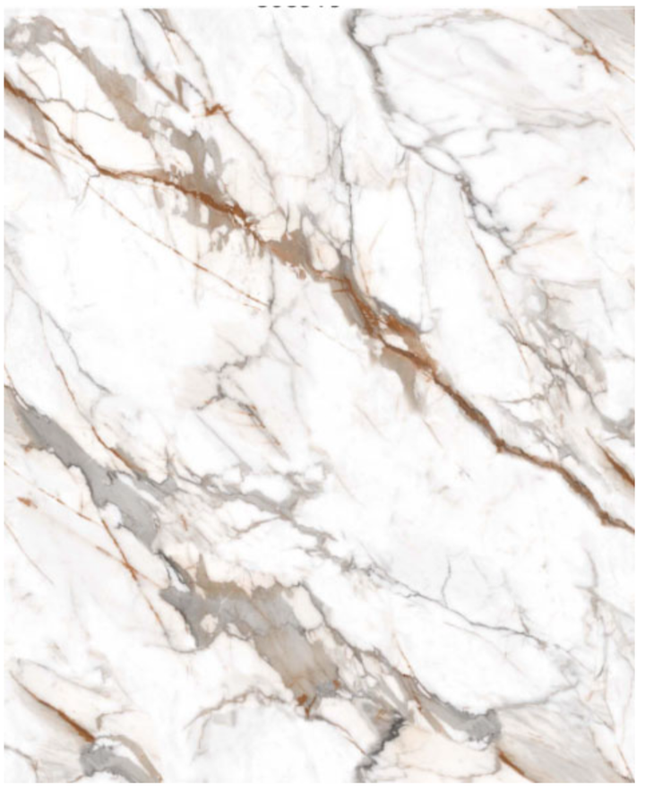 White & Gold Marble Panel