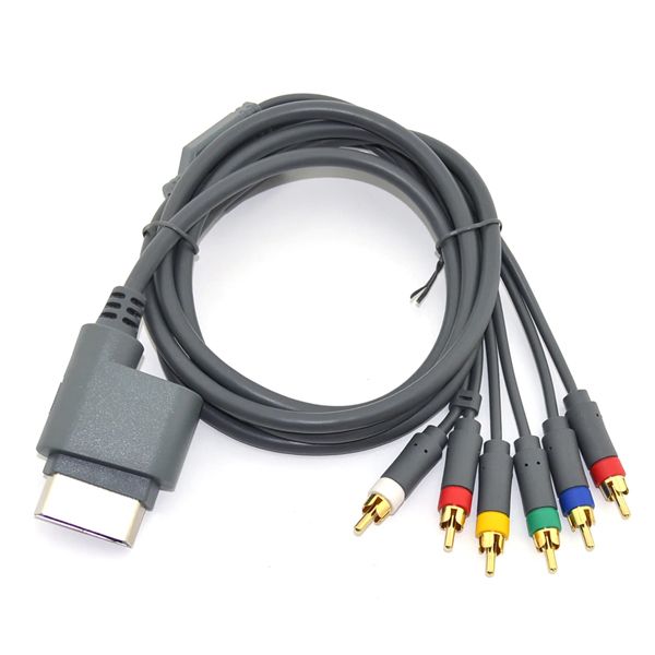 HD TV Component Composite Audio Video AV Cable Lead Cord for Microsoft Xbox 360