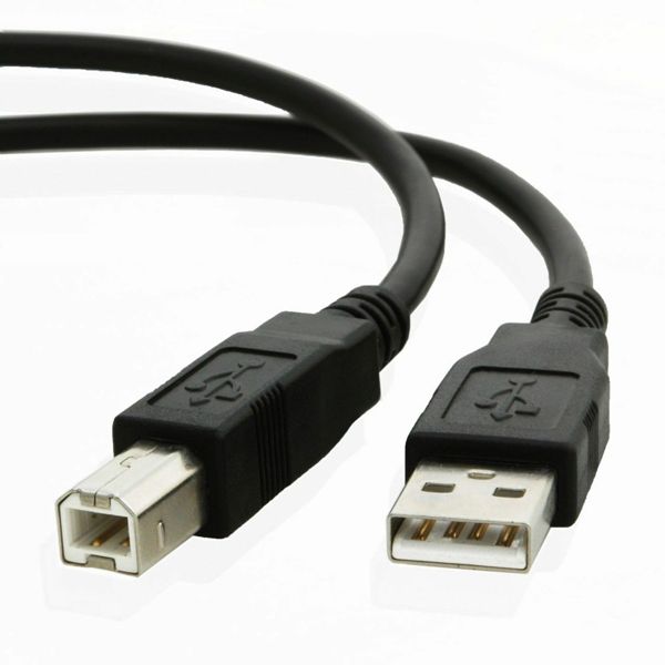 USB Printer Cable 2.0 High Speed A Male To B Male Lead Adaptor Type B