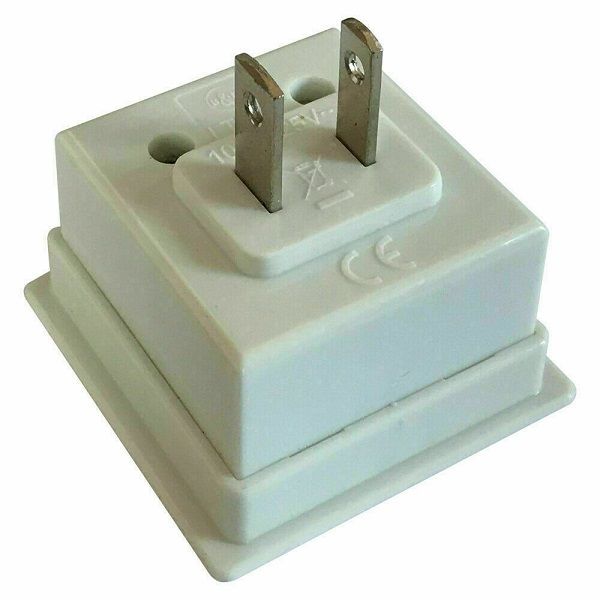 [Pack of 4] UK to US USA American Canada Travel Adapter Plug Converter