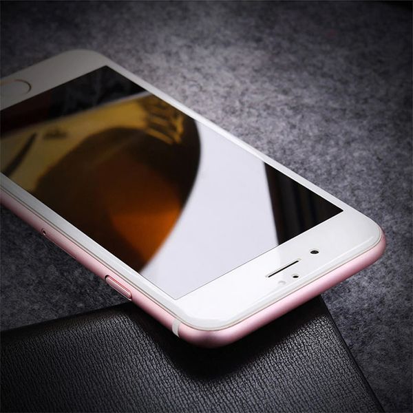 3D Full Screen Tempered Glass Screen Protector for Apple iPhone 7 / 8 White