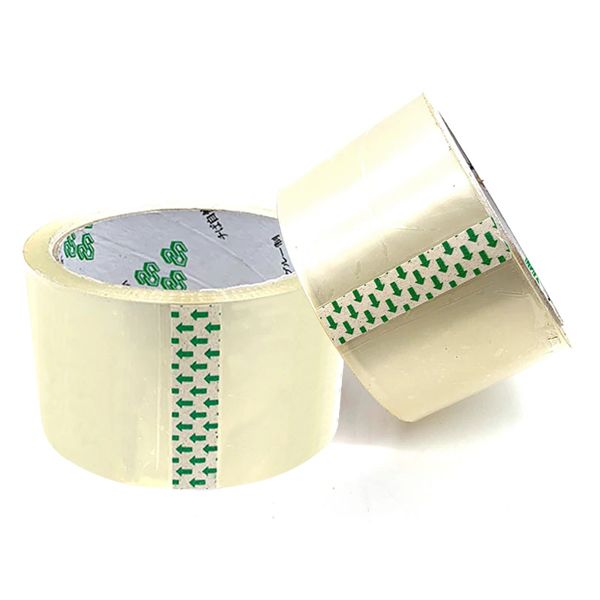 CLEAR Packing Tape STRONG Parcel Box Carton SEALING Tape Roll 48mm x 144m BIG