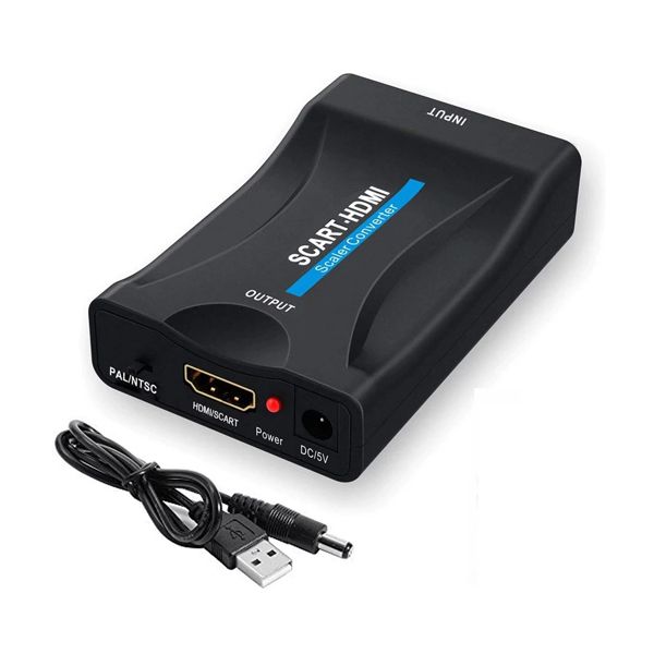 Scart to HDMI Converter Scaler Video Adapter