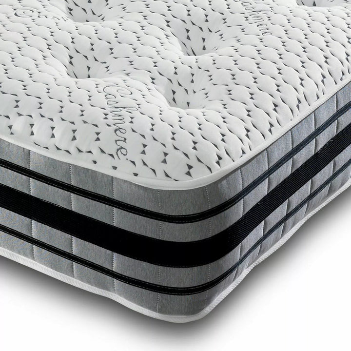 3D Air Flow Cashmere 1500 Pocket Sprung Memory Foam Mattress Tufted Mattress