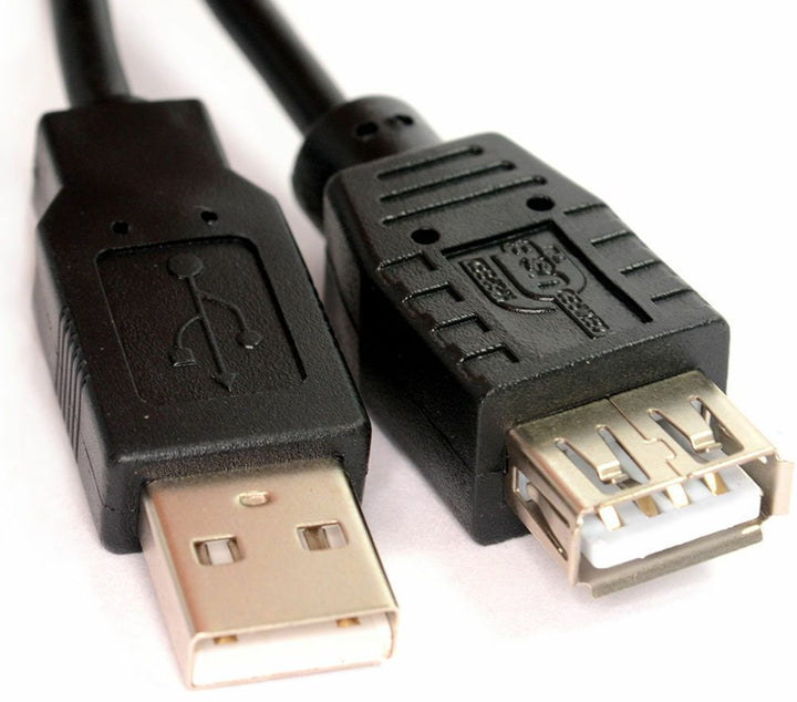 USB 2.0 EXTENSION Cable A Male Plug - A Female Socket Lead