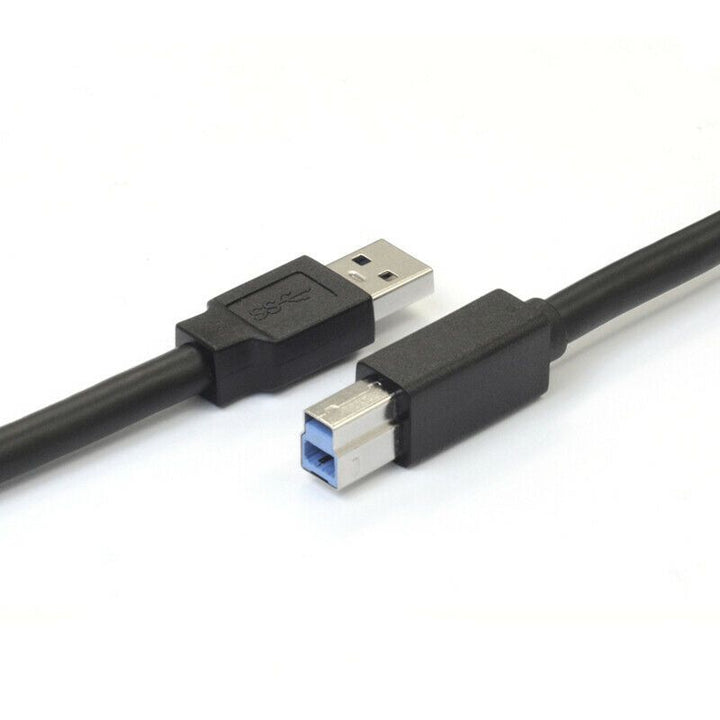 USB 3.0 A Male to B Male Printer Cable Super Speed 1.8M USB Type B Cord Scanner