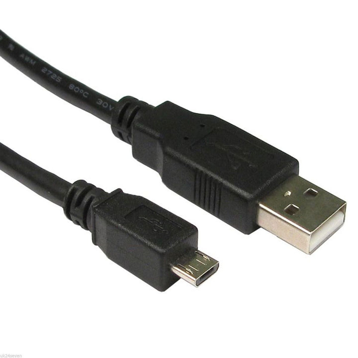 1m USB 2.0 A Male to B Micro Cable Data Charging Lead Charger PC Phone PS4