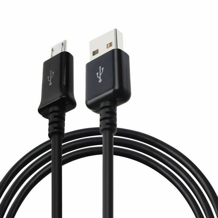 Micro USB Charging Data Cable Lead for Samsung Galaxy S3 S4 S5 S6 S7 Black-1 M