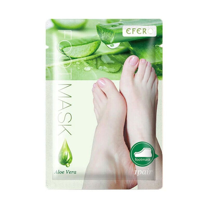 Exfoliating Aloe Vera Foot Mask Soft Baby Feet Foot Peel Sock Hard Dead Skin Remover UK