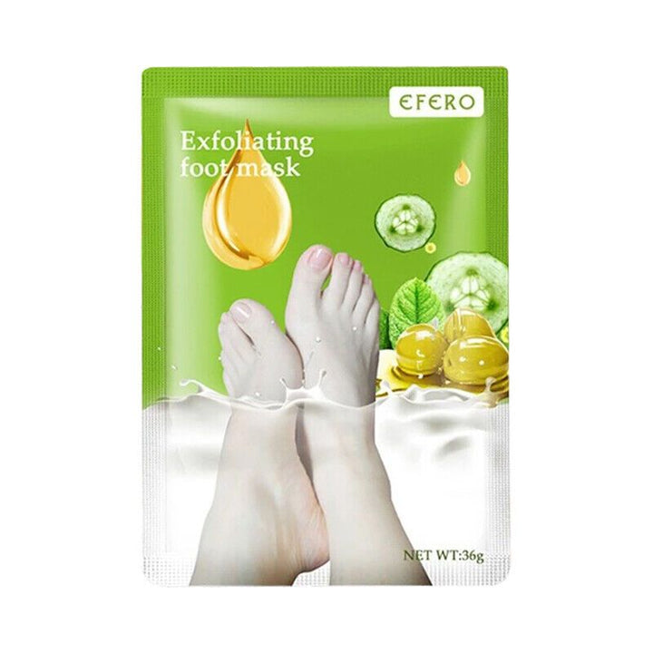 Exfoliating Efero Olive Foot Mask Soft Baby Feet Foot Peel Sock Dead Skin Remover